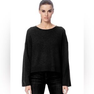 360 Cashmere Juliette Crew Sweater Black
